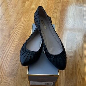 Louise et Cie Black Leather Flats